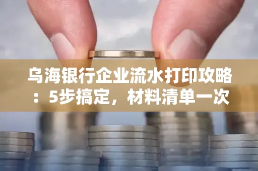 乌海银行企业流水打印攻略：5步搞定，材料清单一次备齐！