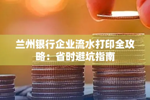 兰州银行企业流水打印全攻略：省时避坑指南